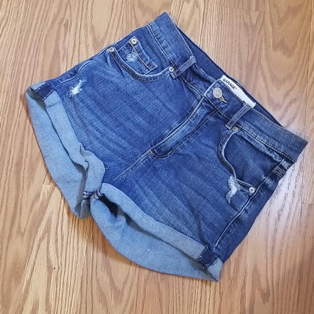 Garage retro high‎ waist short 01